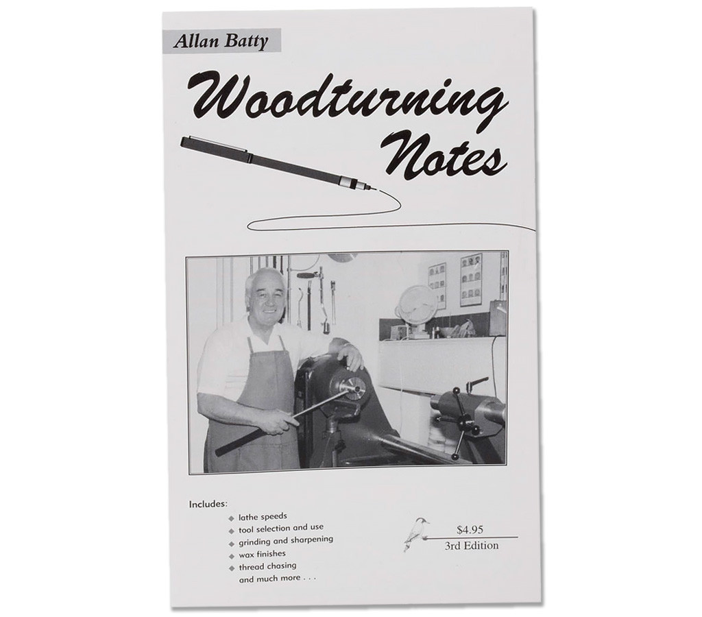 Woodturning Notes booklet.